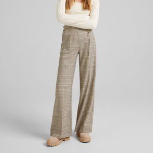 NWT Bershka Wide-leg waistband pants